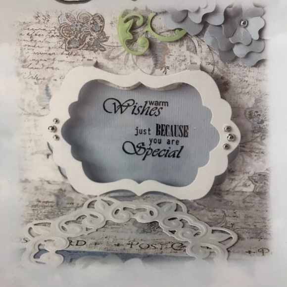 Joy! Crafts Open Up Stencil - Pop up Label - Picture 3 of 4